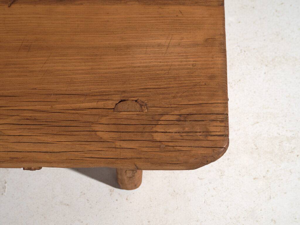 Antique pine coffee table – China, circa 1930