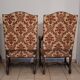 2 Louis XIII armchairs and 4 chairs
