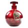 Art déco decanter, red glass, Józefina Glassworks, Poland, 1930s