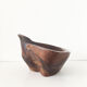 Brutalist solid wood dish