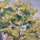 "Lioujas School", Aveyron, oil on canvas signed L Durand 1957