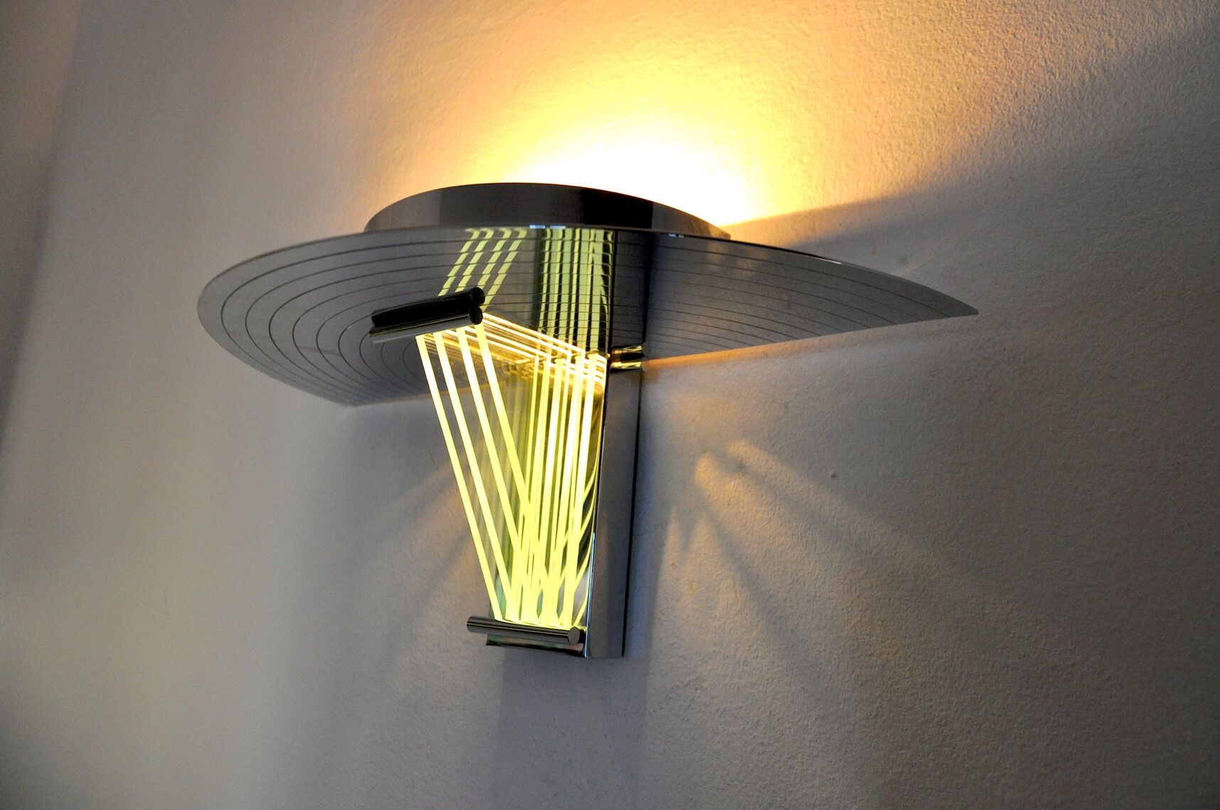 Pair of wall lamps by Garcia Garay, Spain, 1970