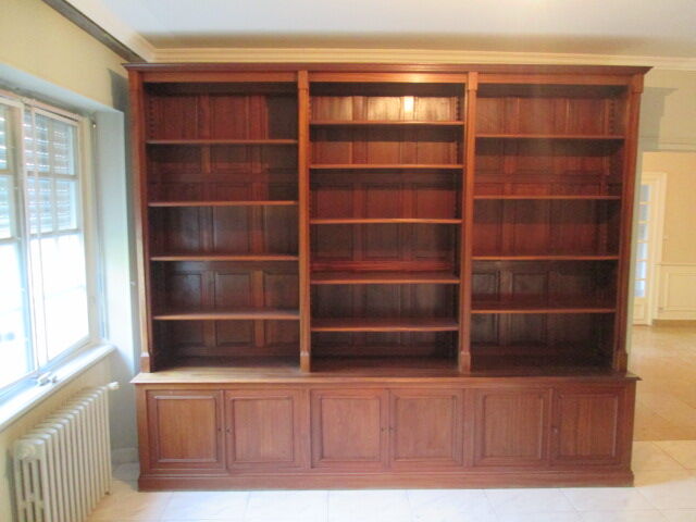 Bookcase in mahogany