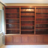 Bookcase in mahogany