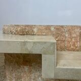 Magnussen Ponte Travertine Coffee Table