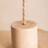 ELLA pendant light in beige concrete