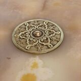 Coupe en onyx et bronze doré vers 1880