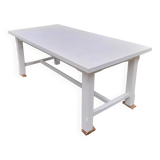 White farm table