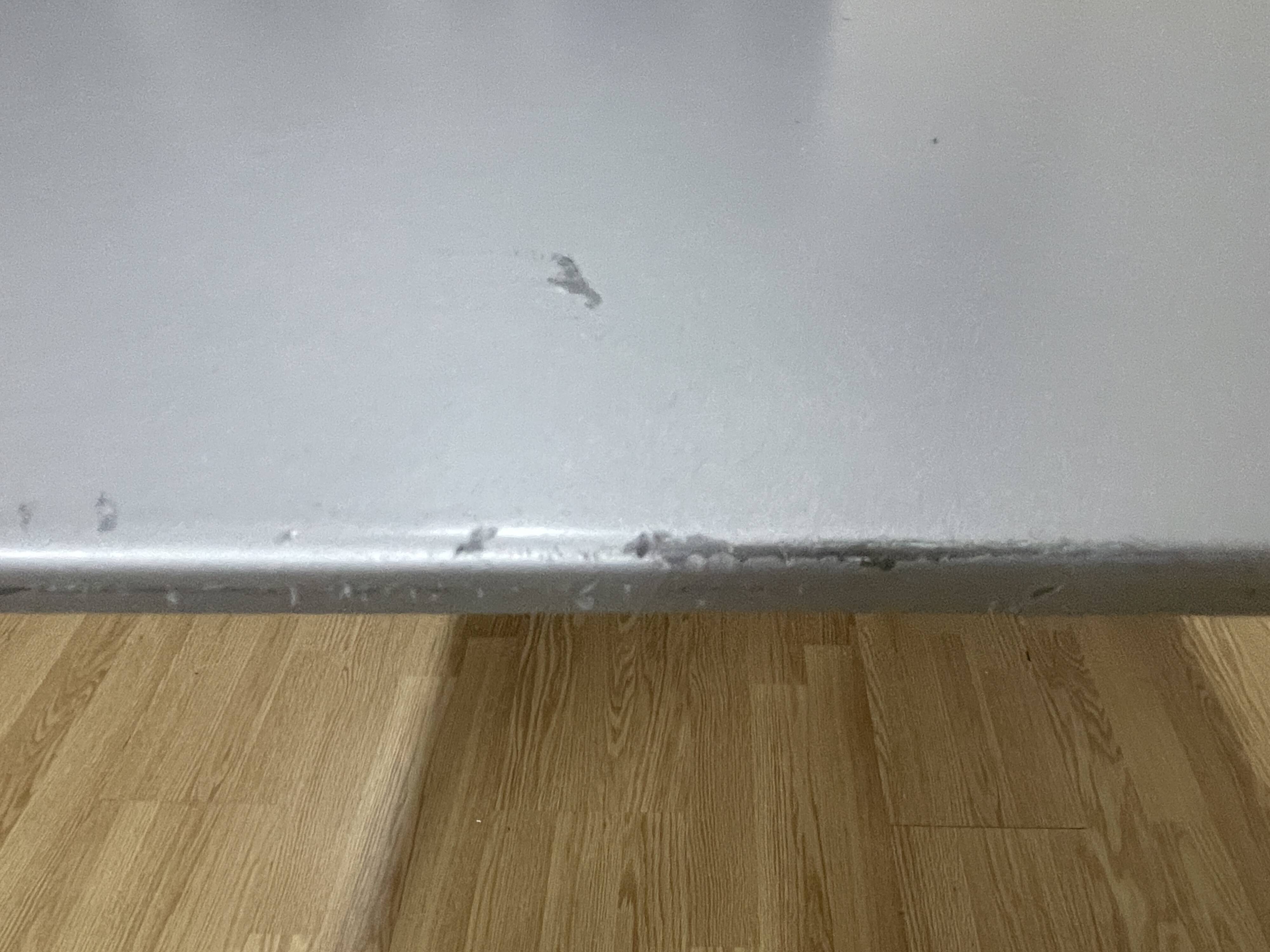 Table "LESS", 1994, designed by Jean Nouvel, for office or domestic use.