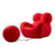 Gaetano Pesce Big Mama / Up5 + Up6 Lounge Chair + Ottoman for B7B Italia 1969