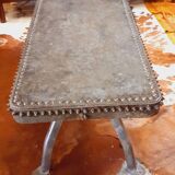 Industrial coffee table.