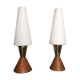 Pair of Scandinavian lamps of the 1950s