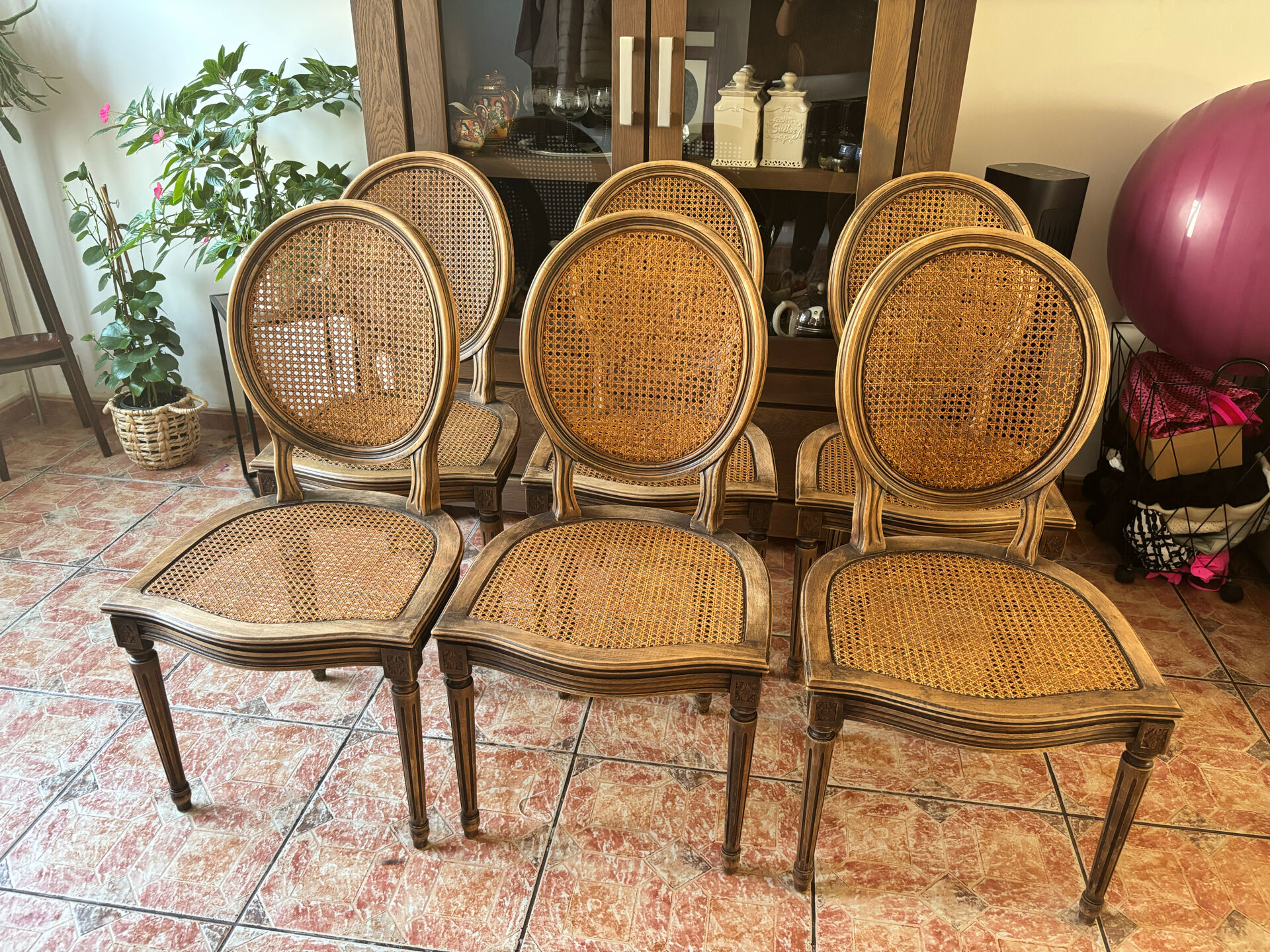 Louis XVI style chairs