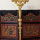 Bâton de procession en bois doré fin XVIII