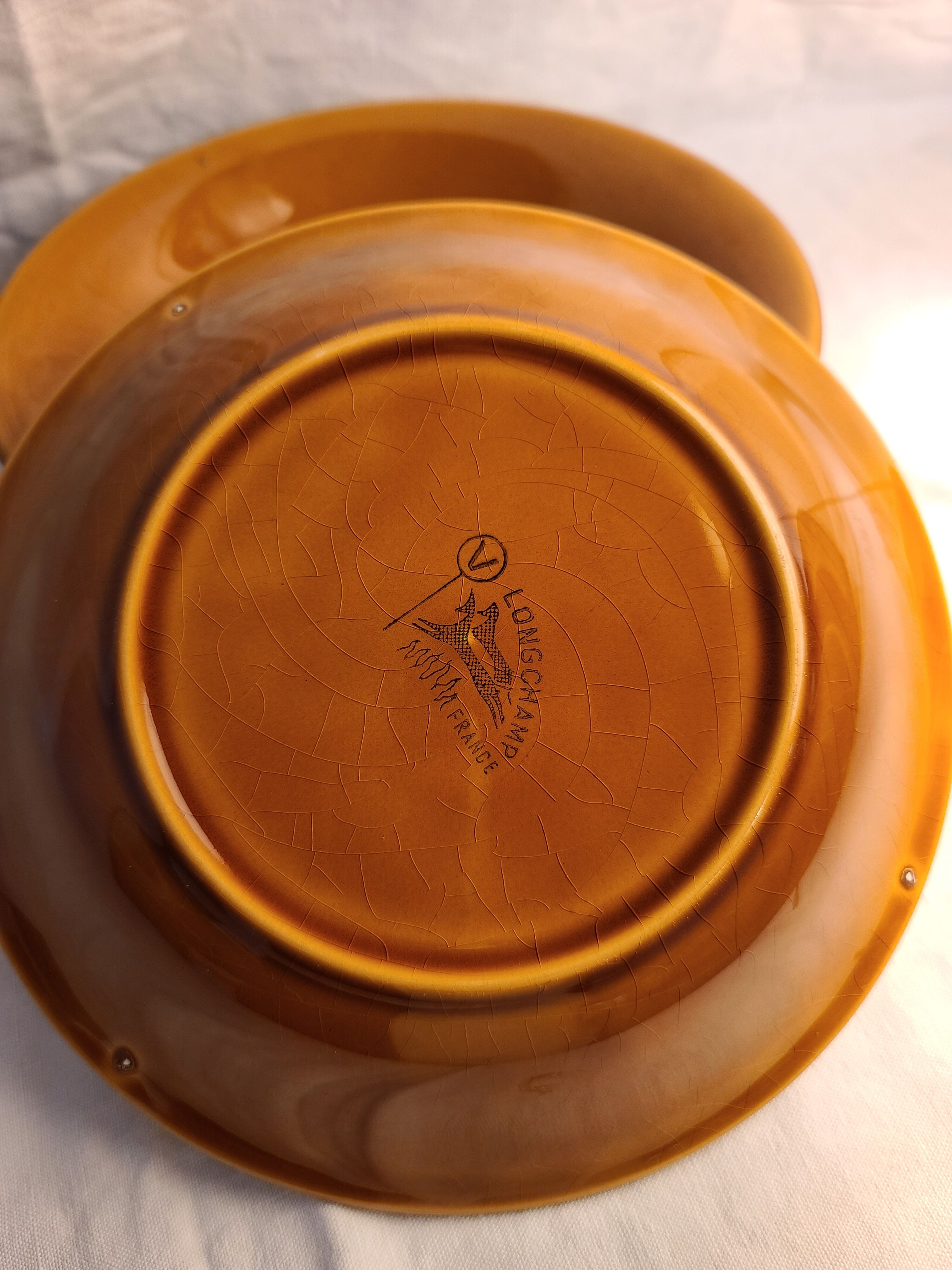 Hollow plates longchamps