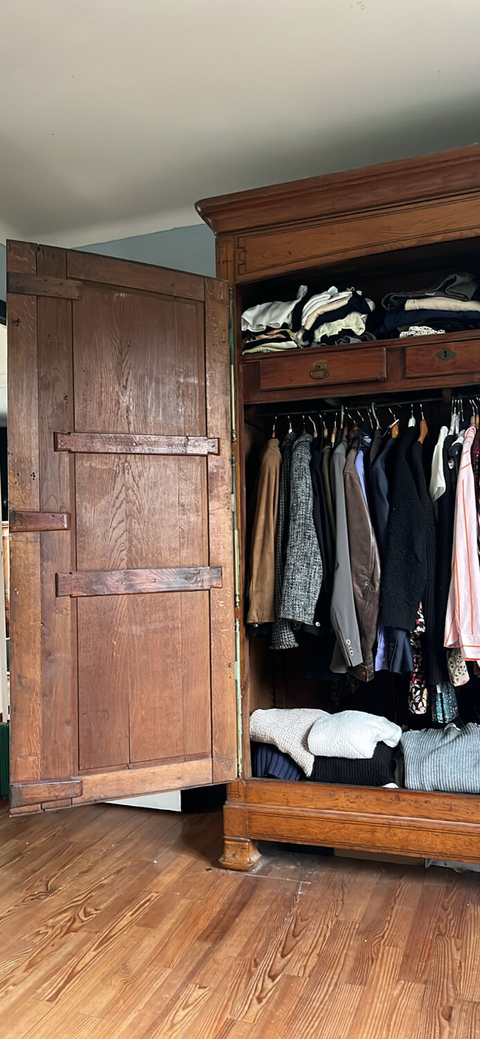 Norman wedding wardrobe in oak