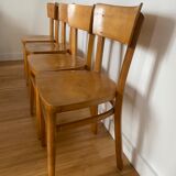 Set of four Bistrot chairs