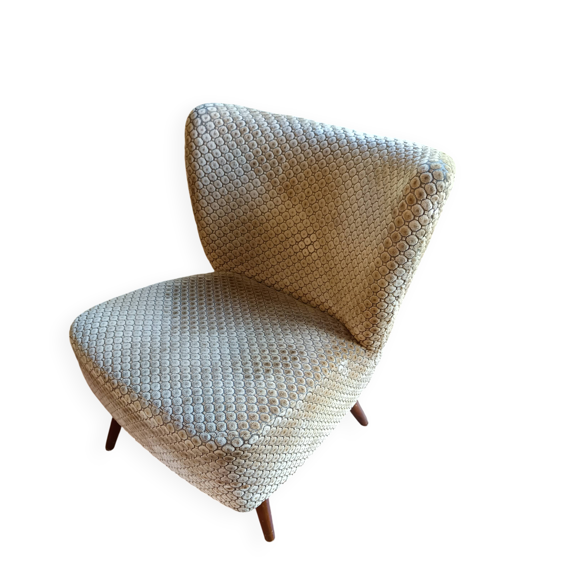 Vintage cocktail armchair from the 50s/60s – modernist Scandinavian style