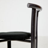 Postmodern style metal framed chair
