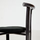 Chaise à cadre métallique de style postmoderne