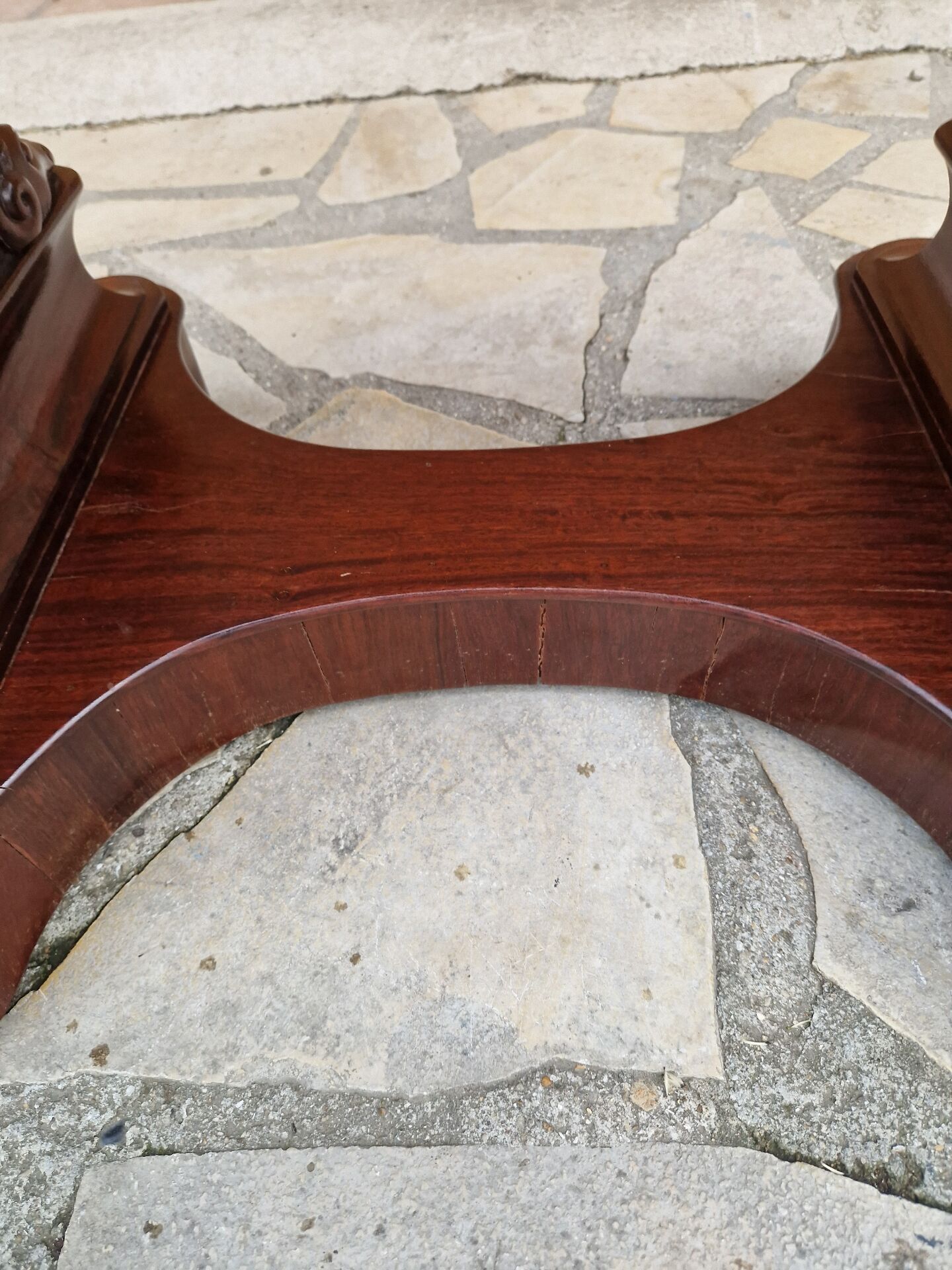 Table à Ouvrage d'époque Restauration En Acajou