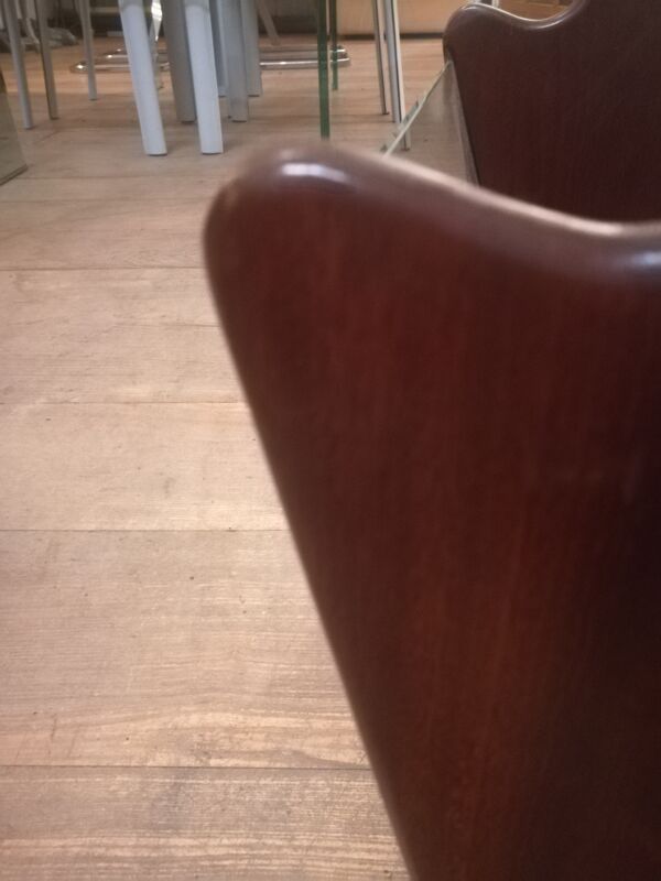 Porte-revues en teck et laiton