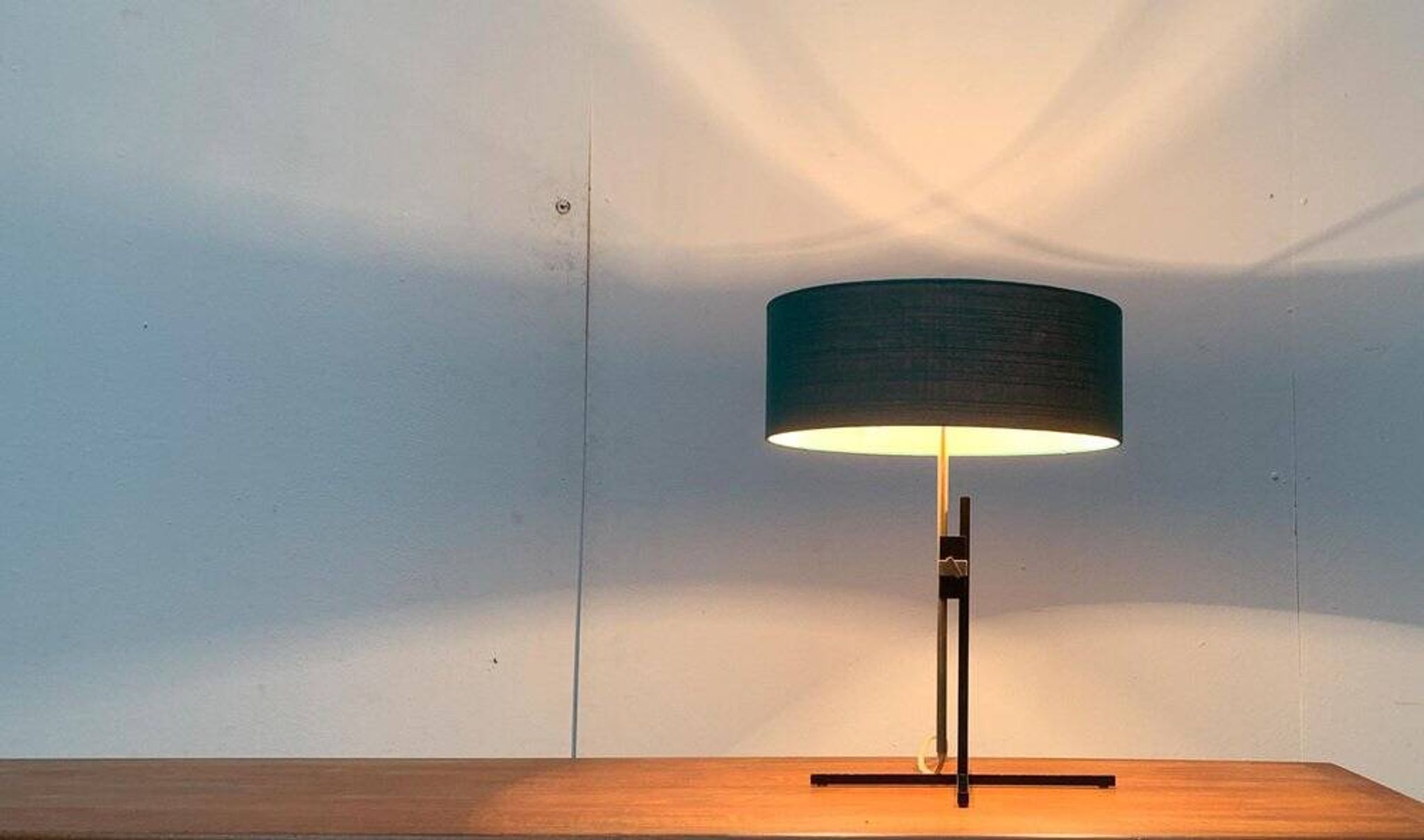 Mid-century minimalist table lamp by Kaiser Idell / Kaiser Leuchten.