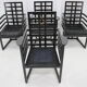 Set of Four Josef Hoffmann Armloffel Chairs Made By Wittmann,Austria
