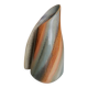 Glazed stoneware vase signed Marc Delattre, ceramicist.