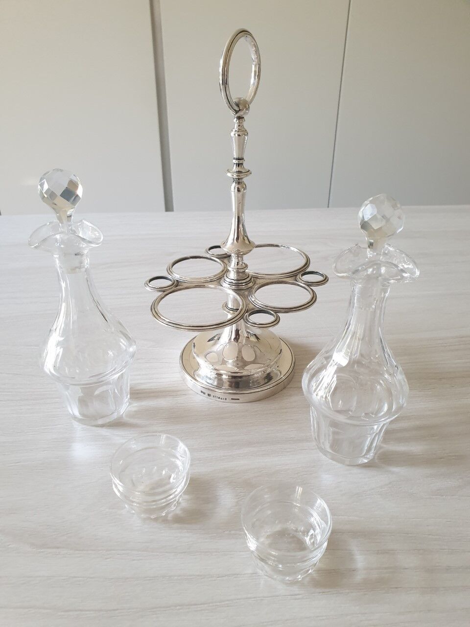 Table servant oil vinegar christofle