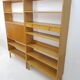Bertil Fridhagen for Bodafors blond oak bookcase