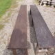 Pair of oak benches