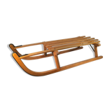 Traditional vintage wooden sled