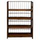 Italian foldable shelf for kitchen utensils in bamboo