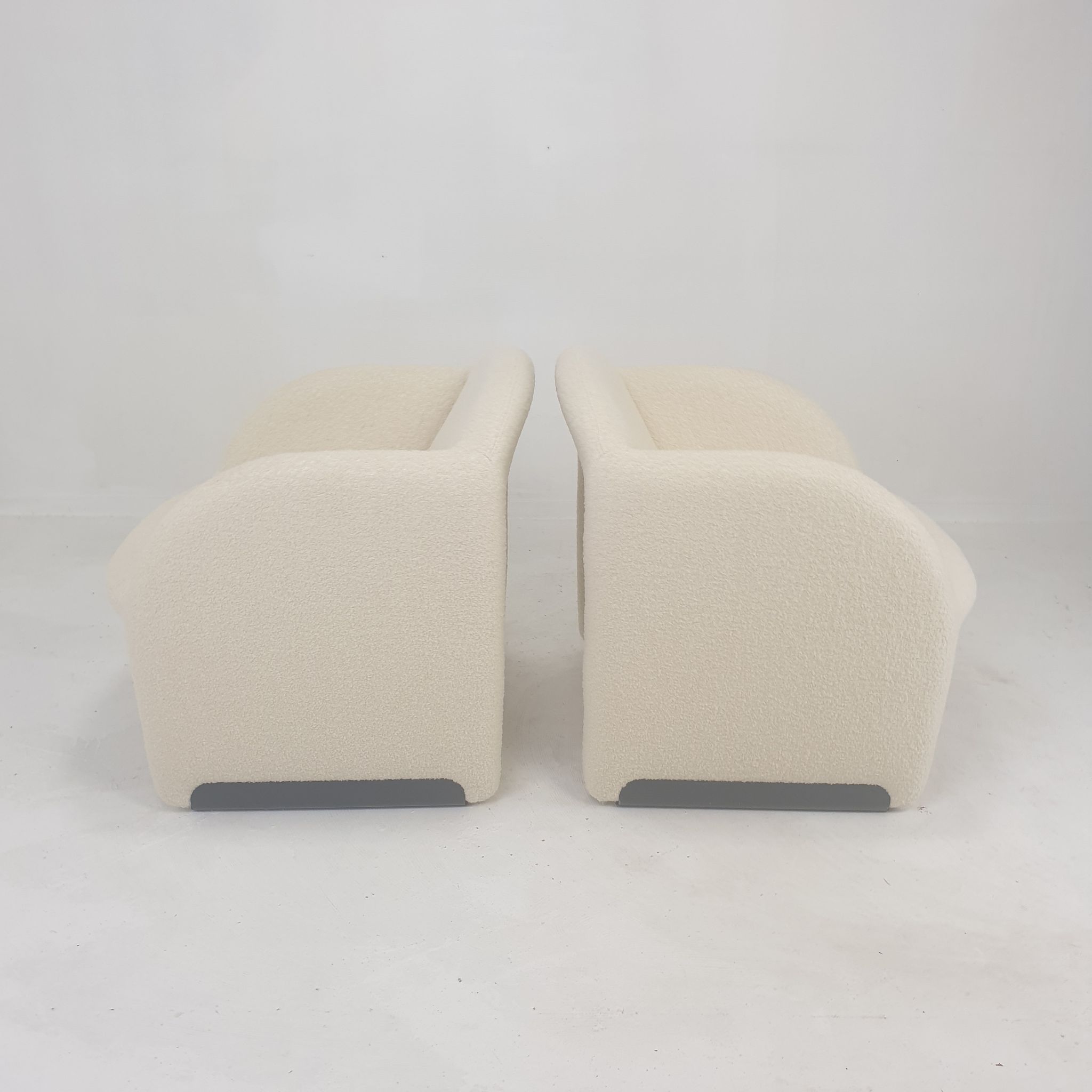 Set of 2 "Ben" Chairs by Pierre Paulin for Artifort, 1980s