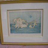 Etching of P de Chabot