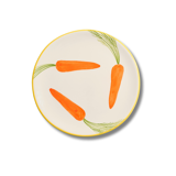 Set of 2 Small Carrot Plates