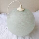 Speckled glass pendant light