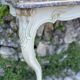 Wall console in painted, carved and molded wood in Louis XV style.