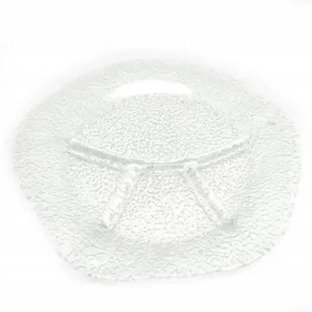 Appetizer platter, modernism, glass, design by J. Drost, Ząbkowice, Poland, 1970s