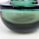 Vase Sommerso en verre de Murano vert 1970