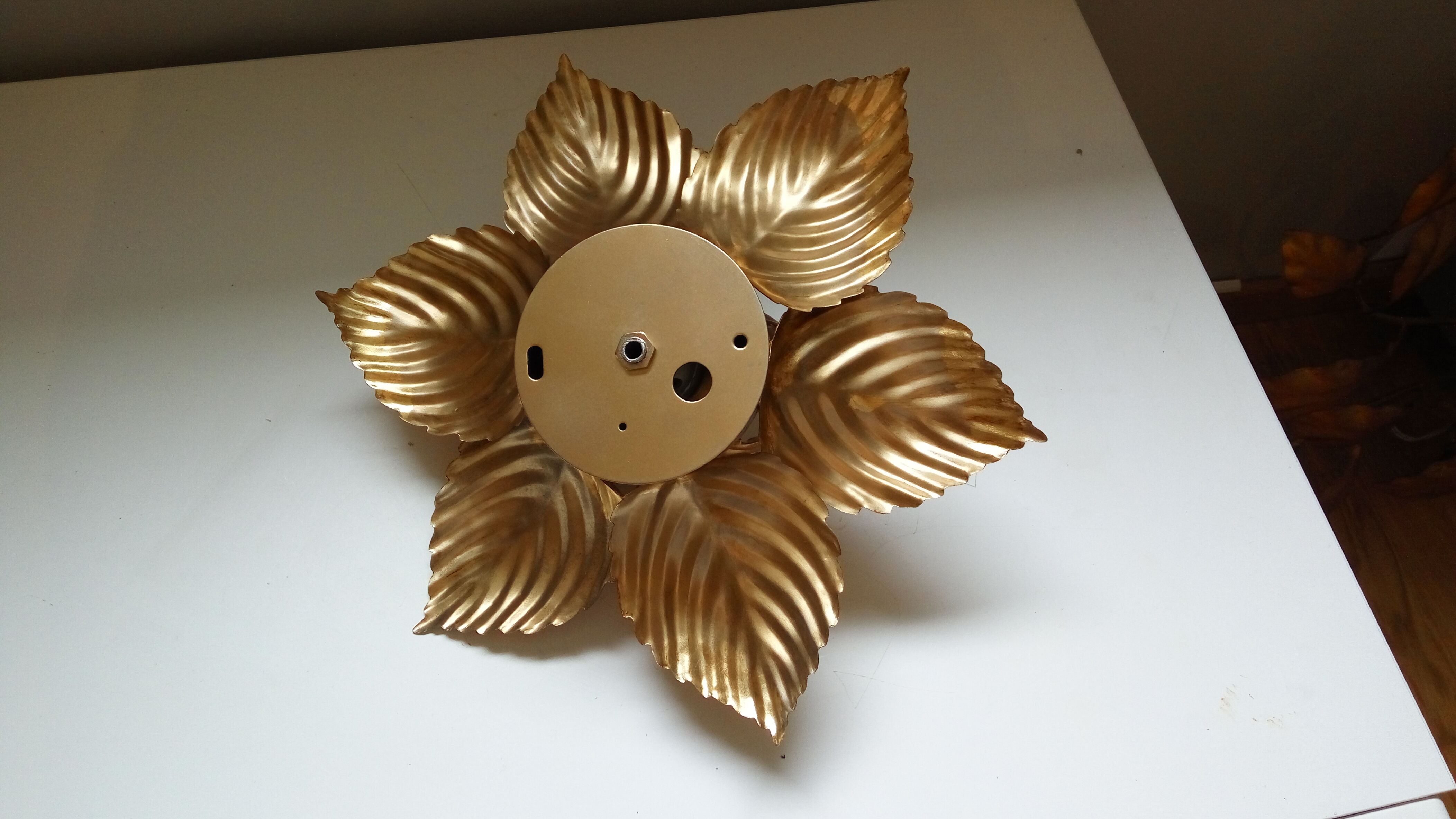 Wall lamp flower vintage