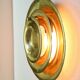 Mid-Century Cascading Wall Lamp in Brass, 1950s