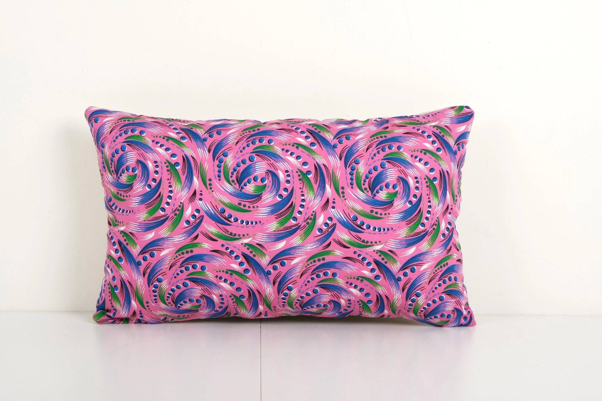 Vintage Turkish cushion cover 30x51 cm