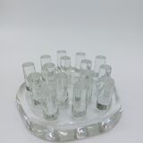 Vintage glass trivet