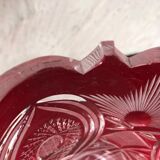 Vase en cristal taillé