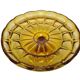 Cake bowl on stand from Ząbkowice Glassworks, 1970s