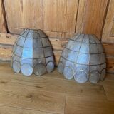 Pair of mother-of-pearl appliques