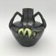 Art Deco vase in glazed ceramics, by Gustave De Bruyn, numbered - 1920s-1930s