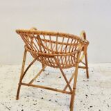Armchair in rattan